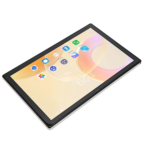 Airshi 10 Inch Tablet Office White Tablet with Dual Camera Octa Core CPU 5G WiFi for Business (US Plug)