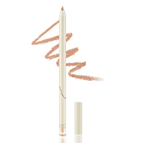 Boobeen Concealer Pencil, Contour Highlighter Stick Makeup Waterproof Full Coverage Foundation Multi-use Creamy Matte Concealer Pen with Sponge Brush Head