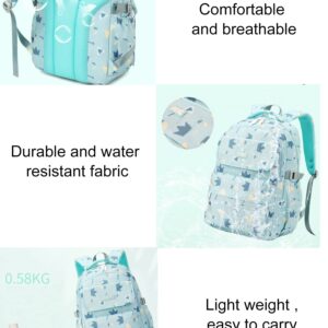 JiaYou Girls Women Backpack Junior Middle School Daypack High School University Laptop Bag(Purple Backpack,29 Liters)