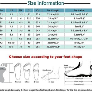 Sneakers For Women Walking Shoes Waterproof Womens Slip On Walking Shoes Non Slip Lightweight Gym Fashion Sneakers Lace Up Low Top Comfortable Platform Flats Loafers