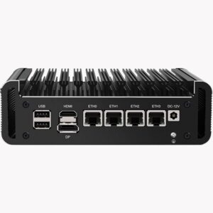 6 ports firewall micro appliance, mini pc intel quad celeron n5105, inter i226-v lan, ddr4 ram, aes-ni, router pc, vpn, no ram no ssd