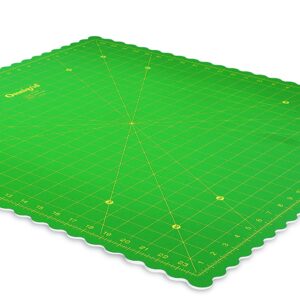 Omnigrid Square Rotate Cut Mat 360, 24 in Notion, Green