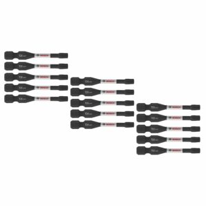 bosch itdt25215 15-pack 2 in. driven torx #25 impact tough screwdriving power bits