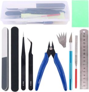 10pcs gundam model tools kit gunpla tool model hobby tool kits bandai tool gundam modeler basic tools for hobby model building making assembling