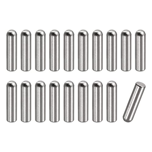 Tool parts 5x16mm Dowel Pins - 20pcs Round Head Flat Chamfered End Dowel Pin