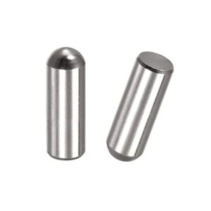 tool parts 12x30mm dowel pins - 2pcs round head flat chamfered end dowel pin