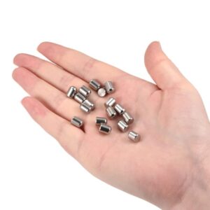 Tool parts 5x6mm Dowel Pins - 20pcs Round Head Flat Chamfered End Dowel Pin