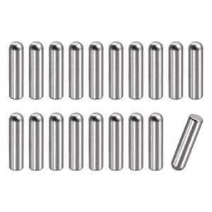 tool parts 5x18mm dowel pins - 20pcs round head flat chamfered end dowel pin