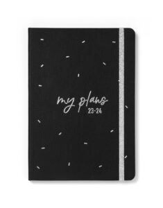 letts joy a5 academic 2023/2024 week to view diary - black