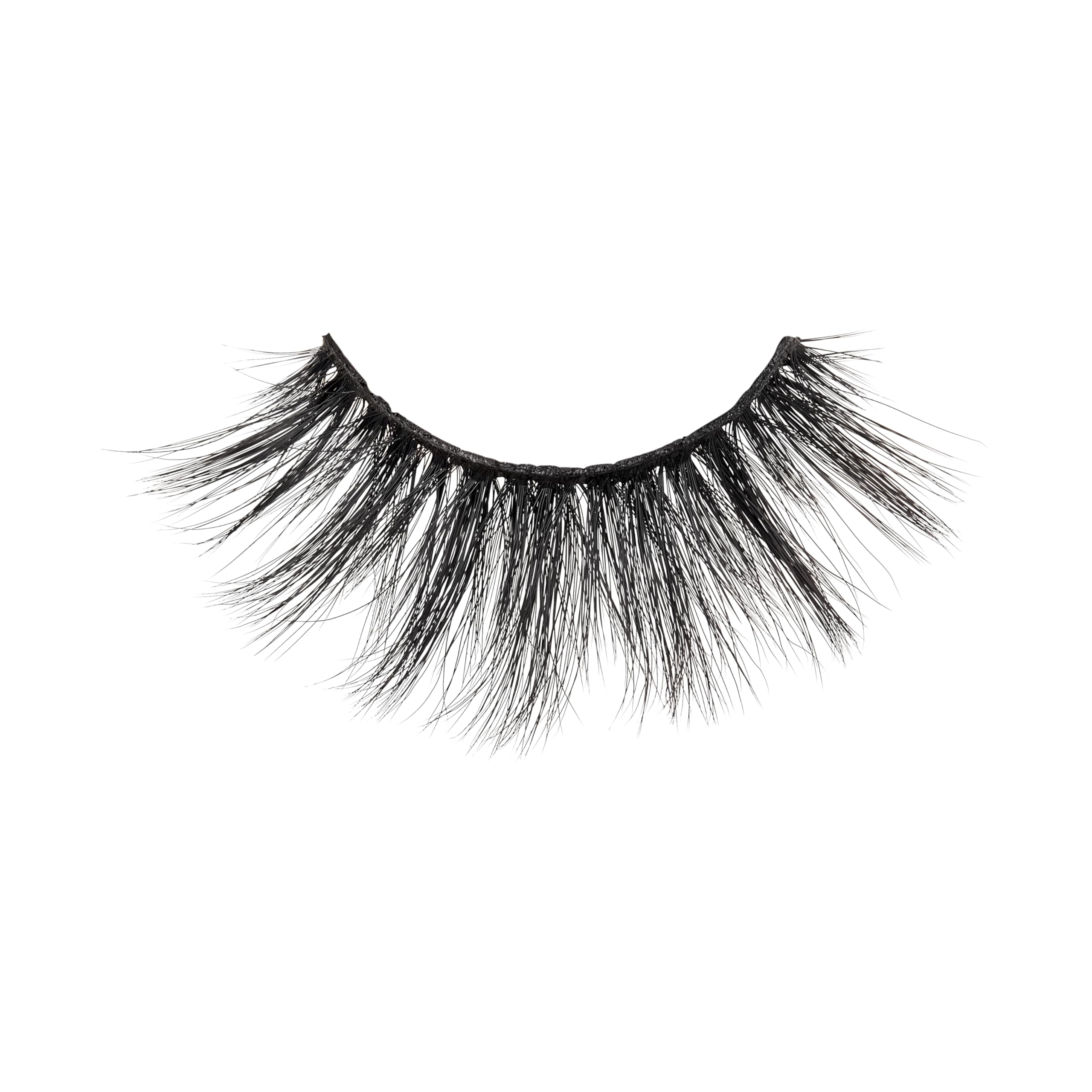 KISS Lash Couture 3D Matte False Eyelashes, Matte Cheviot', 18mm-20mm, Includes 4 Pairs Of Lashes, Contact Lens Friendly, Easy to Apply, Reusable Strip Lashes