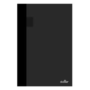 office depot® brand stellar academic weekly/monthly planner, 5-1/2" x 8-1/2", black, july 2023 to june 2024