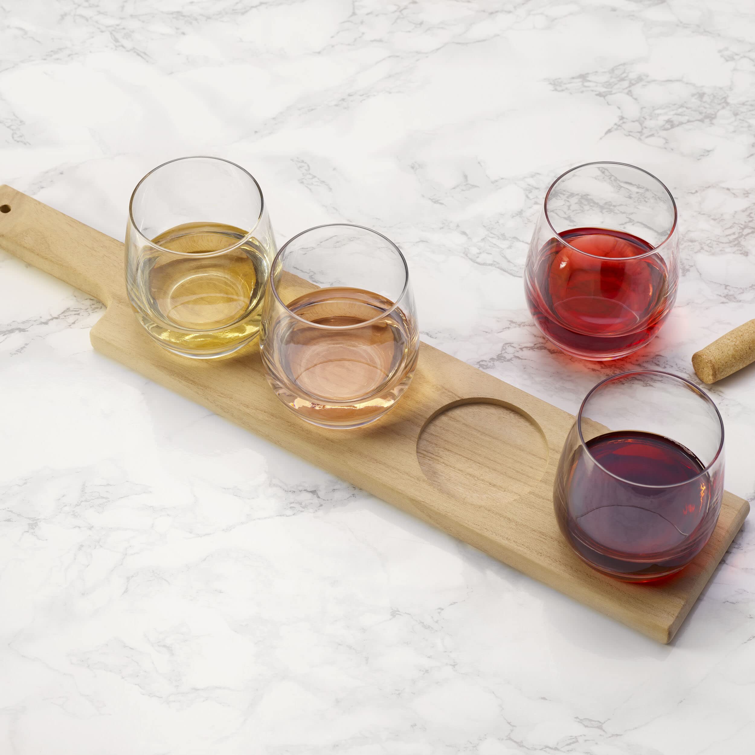 Houdini 5 Piece Wine Flight Tasting Board