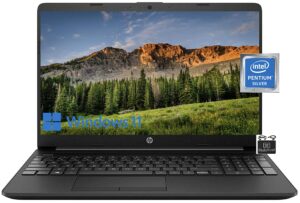 hp 15.6'' hd laptop computer (2023 model), quad-core intel pentium n5030 (upto 3.1ghz), 32gb ram, 1tb ssd, intel uhd graphics, wifi, hd webcam, rj-45, long hour battery, win 11+hubxcelaccessory,black