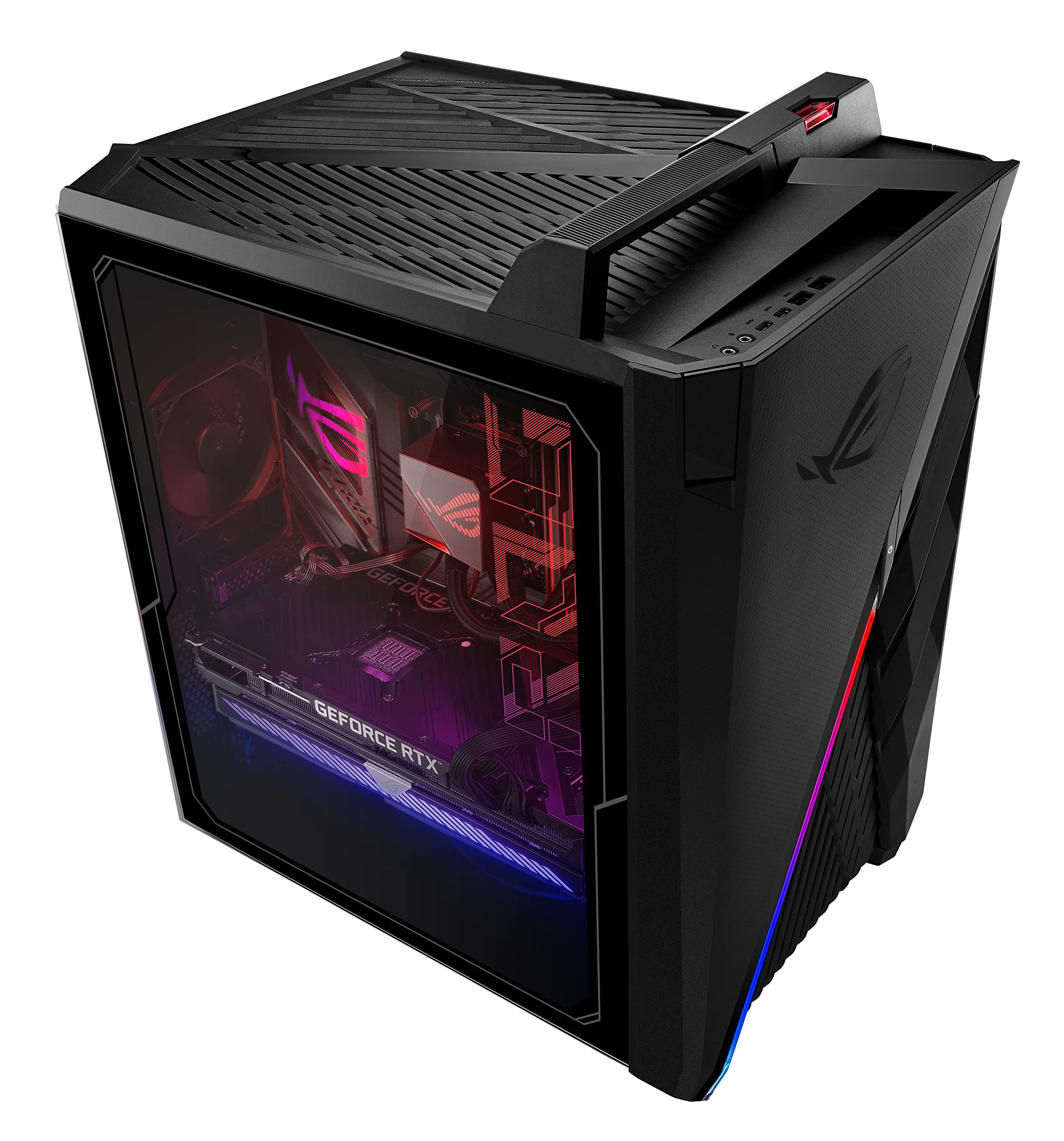 ASUS 2023 ROG Strix GA35CA Gaming Desktop PC, Factory Overclocked Intel Core i9-13900KF, NVIDIA GeForce RTX 3090, 1TB SSD Gen 4 + 2TB HDD, 32GB DDR5 RAM, Windows 11, G35CA-DH999