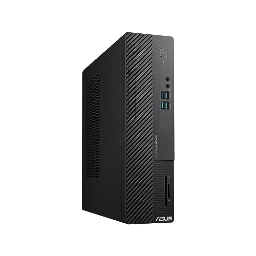 ASUS ExpertCenter D500SD Small Form Factor Desktop PC, Intel Core i5-12400, 16GB DDR4 RAM, 512GB PCIe SSD, TPM, Windows 11 Pro, Black, D500SD-XB504