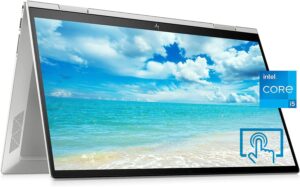 hp newest envy x360 2-in-1 15.6" fhd touchscreen business laptop, intel core i5-1135g7(beats i7-1065g7), 32gb 3200mhz ram, 2tb nvme ssd, fingerprint, webcam, backlit kb, win 10 h, gm accessories
