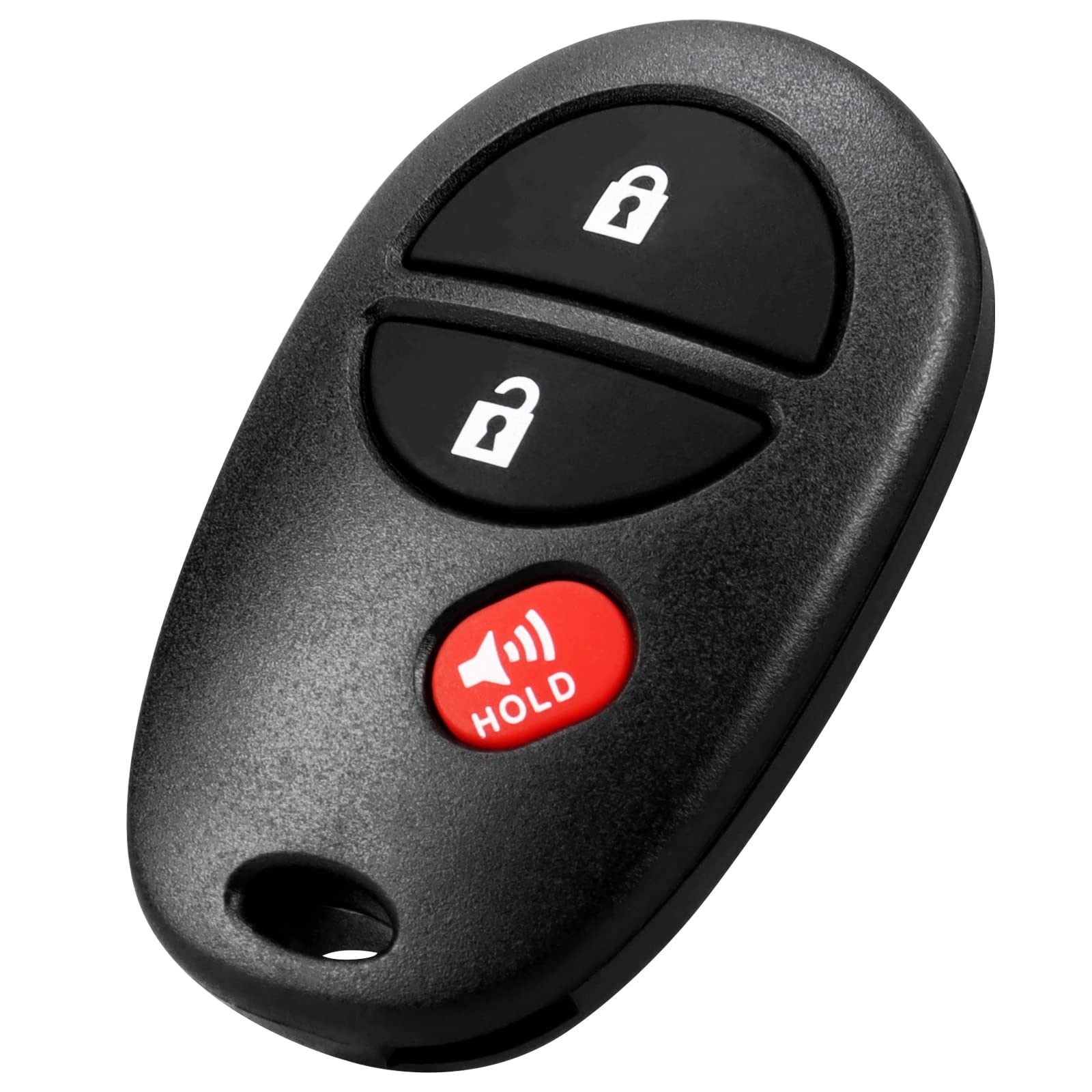 NPAUTO Key Fob Replacement Fits for Toyota Sienna 2004-2017, Tacoma 2005-2016, Tundra 2007-2017, Sequoia 2008-2017, Highlander 2008-2013, Keyless Entry Remote Control Car Key Fob, CGQ43VT20T