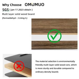 OMUMUO Laptop Desk, 3 in 1 Lap Desk with Cushion 17 inch Laptop Desk,Foldable Adjustable Height, with Mouse pad Wrist Rest Card Slot for iPad Mobile Phone,Lap Desk for Bed Couch