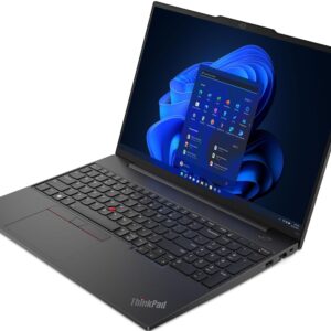 LENOVO Thinkpad E16 Gen 1 16.0" Touchscreen IPS WUXGA Display Laptop (Inteli5-1335U 10-Core, 16GB RAM, 512GB PCIe SSD, Intel UHD, WiFi 6, Backlit KYB, FP Reader, 2 Thunderbolt 4, Win 10 Pro) w/Hub