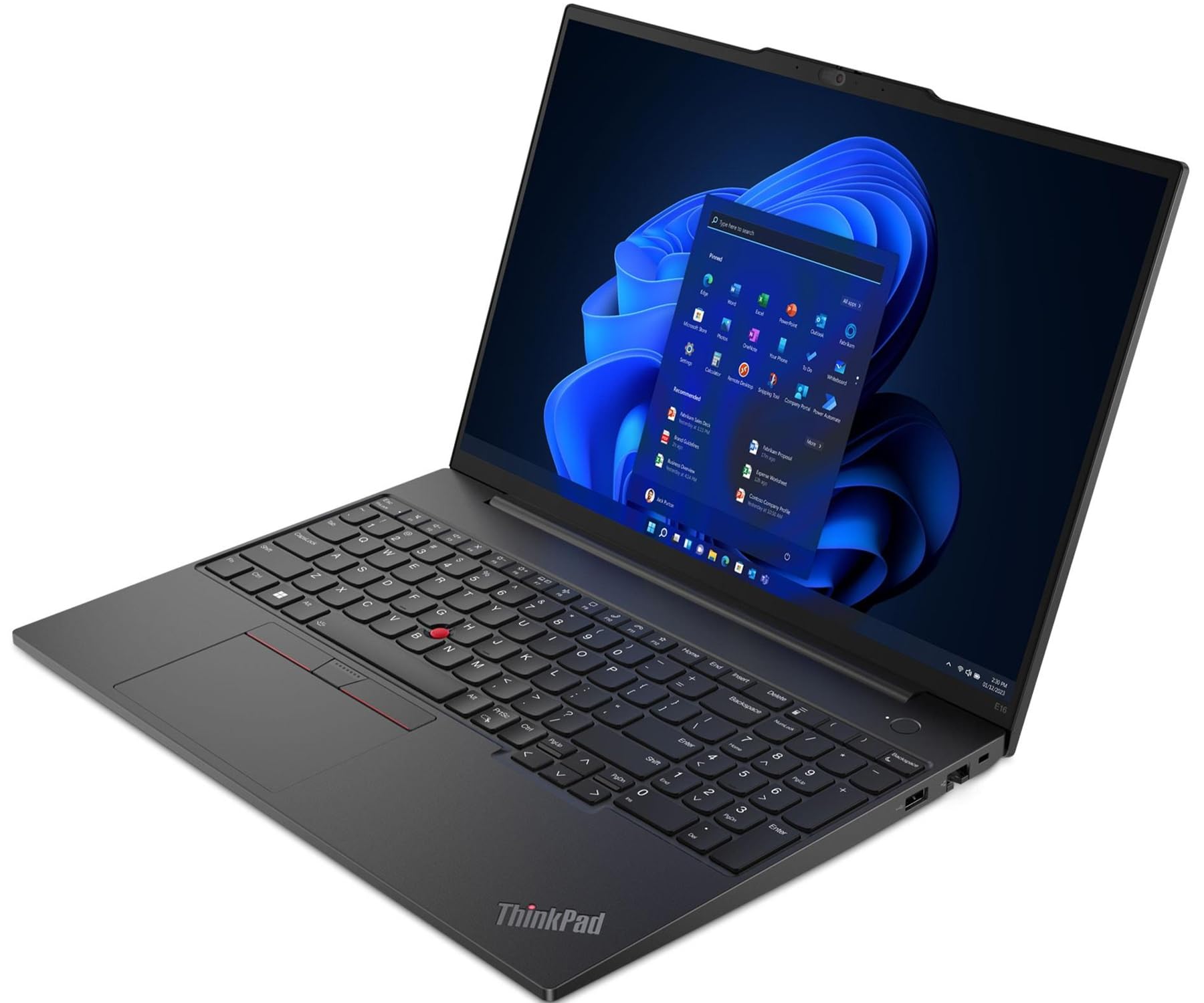 LENOVO Thinkpad E16 Gen 1 16.0" Touchscreen IPS WUXGA Display Laptop (Inteli5-1335U 10-Core, 16GB RAM, 512GB PCIe SSD, Intel UHD, WiFi 6, Backlit KYB, FP Reader, 2 Thunderbolt 4, Win 10 Pro) w/Hub