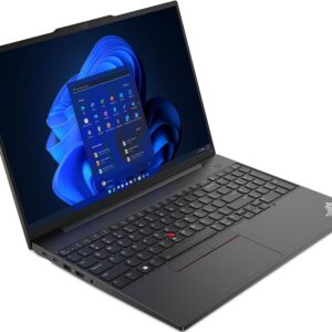 LENOVO Thinkpad E16 Gen 1 16.0" Touchscreen IPS WUXGA Display Laptop (Inteli5-1335U 10-Core, 16GB RAM, 512GB PCIe SSD, Intel UHD, WiFi 6, Backlit KYB, FP Reader, 2 Thunderbolt 4, Win 10 Pro) w/Hub