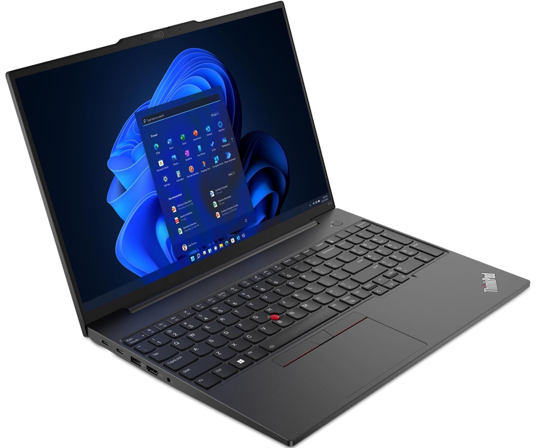 LENOVO Thinkpad E16 Gen 1 16.0" Touchscreen IPS WUXGA Display Laptop (Inteli5-1335U 10-Core, 16GB RAM, 512GB PCIe SSD, Intel UHD, WiFi 6, Backlit KYB, FP Reader, 2 Thunderbolt 4, Win 10 Pro) w/Hub