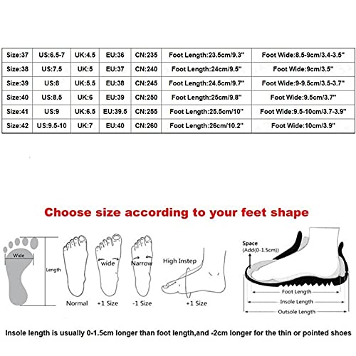 Womens Walking Shoes,Slip On Sneakers Women Casual Sports Shoes Mesh Breathable Running Shoes Lightweight Non Slip Shoes Lace-up Fashion Walking Sneakers for Women Work Workout Gym Travel (8, A3)