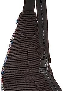 Sakroots Women's Go Sling Backpack in Nylon Eco Twill, Pink Mojave Canyon, One Size