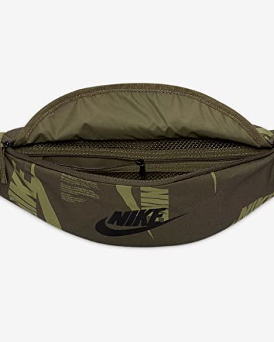 Nike Heritage Hip Pack (Medium Olive/Black, One Size),(DQ5930)