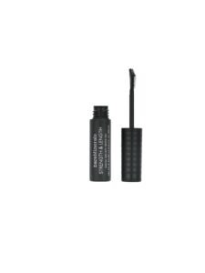 bareminerals strength & length serum-infused brow gel, brow gel infused with plant-based strengthening serum, tints, shapes + defines eyebrows, vegan