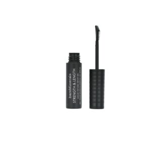 bareMinerals Strength & Length Serum-Infused Brow Gel, Brow Gel Infused with Plant-Based Strengthening Serum, Tints, Shapes + Defines Eyebrows, Vegan