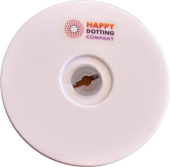 4” - Turntable for Painting - Happy Dotting Company - Best Small Turntable for dot Art - Must-Have Tool for Mandala Art Stone Painting - Lazy Susan - rotates 360 Degrees