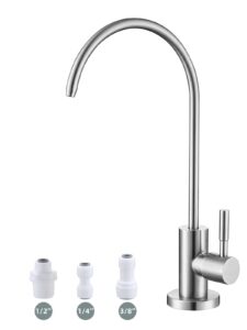 drinking water faucet,lead-free sink water ro faucet,reverse osmosis faucet for kitchen bar sink,brushed nickel sus304 stainless steel