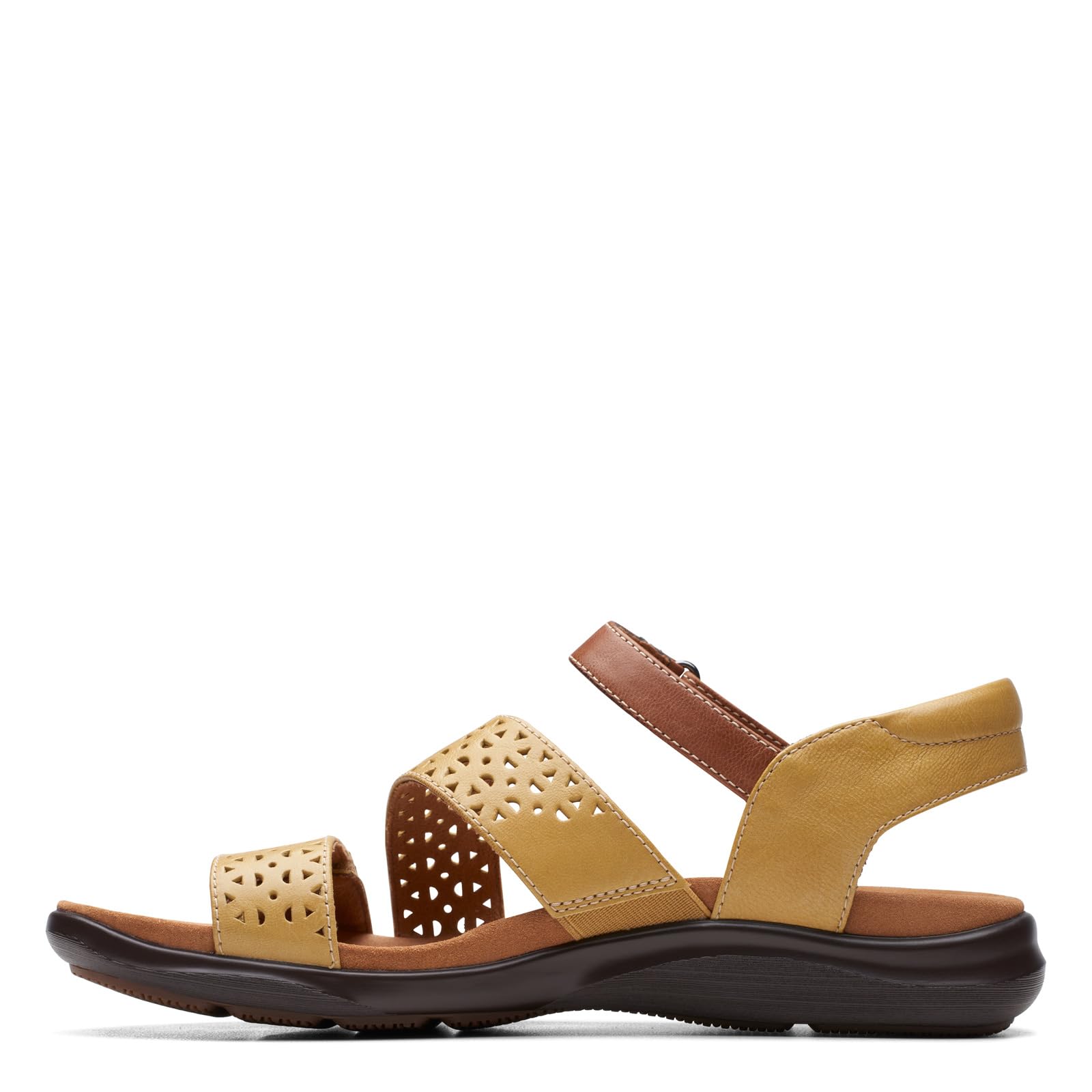 Clarks Womens, Kitly Way Yellow Wom Sand