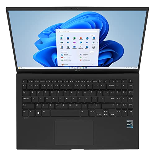 LG gram 15.6” Lightweight Laptop, Intel 13th Gen Core i7, Windows 11 Home, 16GB RAM, 512GB SSD, Black