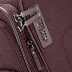 Samsonite Lineate DLX Softside Expandable Luggage with Spinner Wheels, Merlot