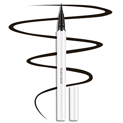 VANGAY Waterproof Eyeliner Pencil with Smooth Glide - Long-Lasting and Smudge-Proof Formula for Precise Application - Perfect for Eye Makeup Looks(4 Count, Dark Brown)