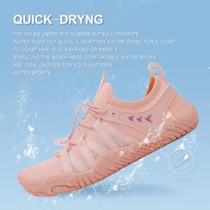 Water Shoes for Women Men Beach Shoes Women Swim Shoes Pool Shoes River Shoes Barefoot Shoes Quick Dry Slip-on for Pool Beach Surf Water Park Yoga