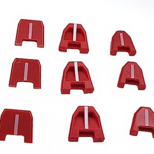 (Set of 9) Nose cushion no mar tip Replacement Milwaukee 42-38-0017 (2746-00) nailer,No-Mar Pad Kit For M18 battery nailers/staplers