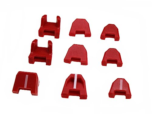 (Set of 9) Nose cushion no mar tip Replacement Milwaukee 42-38-0017 (2746-00) nailer,No-Mar Pad Kit For M18 battery nailers/staplers