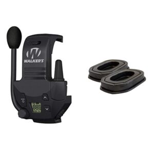 walker's razor walkie talkie handsfree communication bundle