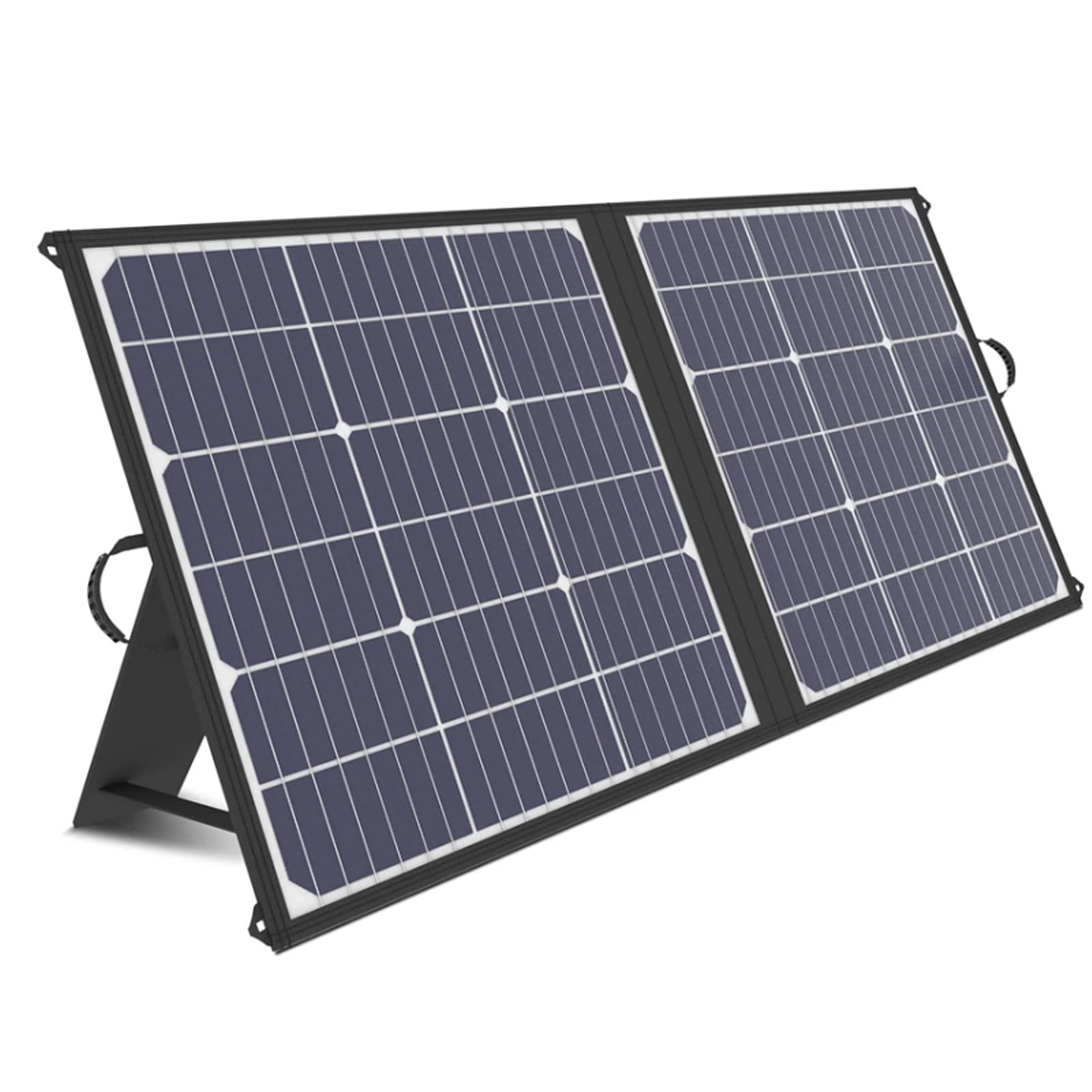 YESPER Foldable 100W Solar Panel Charger, Compatible with Armor PRO Portable Power Station, with Dual USB(USB-A & USB-C) & 18V DC Output(3 Connectors), for Outdoor Camping Van RV Trip