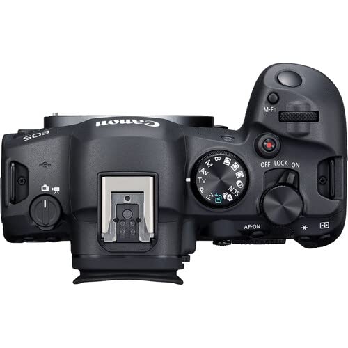 Canon EOS R6 Mark II Mirrorless Camera with 24-105mm f/4-7.1 Lens (5666C018) + 64GB Card + Case + Corel Photo Software + 2 x LPE6 Battery + External Charger + LED Light + More (INTL. Model) (Renewed)