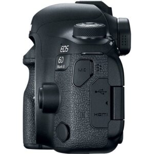 Canon EOS 6D Mark II DSLR Camera (International Model) (1897C002) - Starter Set (Renewed)