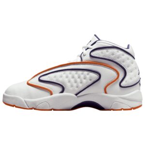 jordan womens air og basketball shoes (us_footwear_size_system, adult, women, numeric, medium, numeric_9_point_5) white/orange