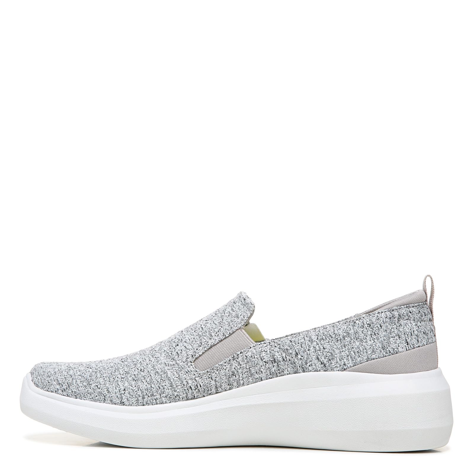 Ryka Womens Ally Slip On Casual and Fashion Sneakers Gray 8.5 Medium (B,M)