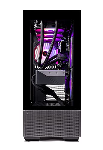 Skytech Gaming Azure Gaming PC Desktop – Intel Core i9 13900K 3.0 GHz, NVIDIA RTX 4090, 2TB NVME Gen4 SSD, 64GB DDR5 RAM RGB, 1000W Gold PCIE 5.0 PSU, 360mm AIO, 11AC Wi-Fi, Windows 11 Home 64-bit