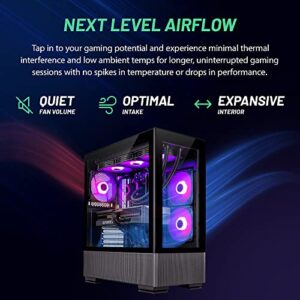 Skytech Gaming Azure Gaming PC Desktop – Intel Core i9 13900K 3.0 GHz, NVIDIA RTX 4090, 2TB NVME Gen4 SSD, 64GB DDR5 RAM RGB, 1000W Gold PCIE 5.0 PSU, 360mm AIO, 11AC Wi-Fi, Windows 11 Home 64-bit