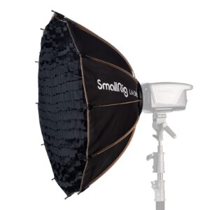 smallrig parabolic softbox la-d85 85cm quick release, compatible with smallrig rc 120d/rc 120b/rc 220d/rc220b and other bowens mount light - 4158