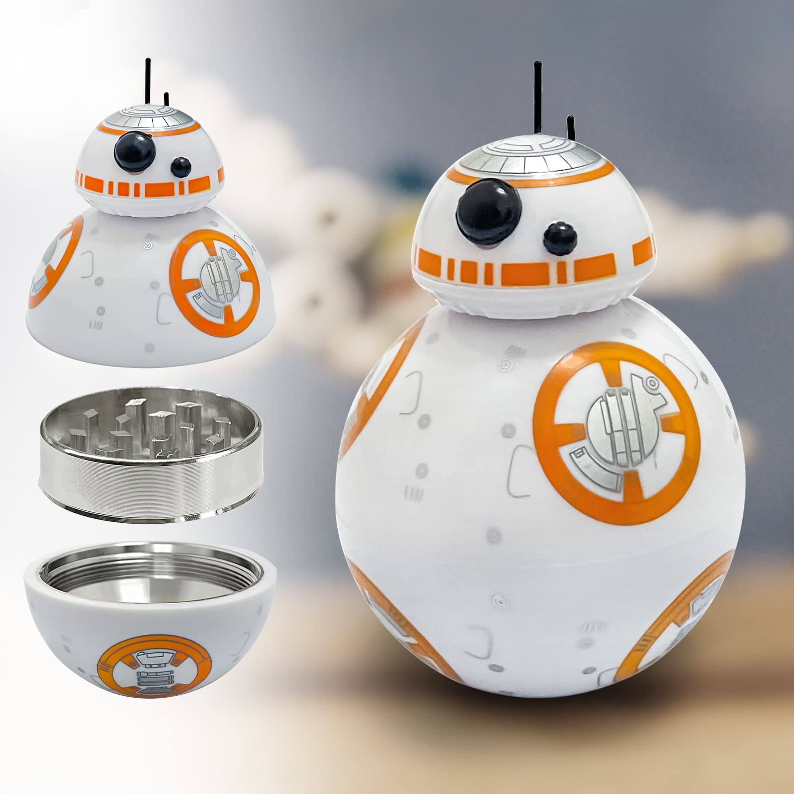 VICKYDGE Star Wars Grinder, Spice Grinder with Gift Box